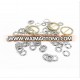 15mm Brass metal rhinestone eyelets